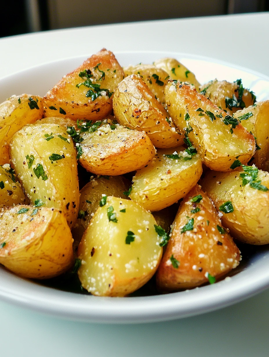 Pommes de terre sautées à l'ail et persil facile