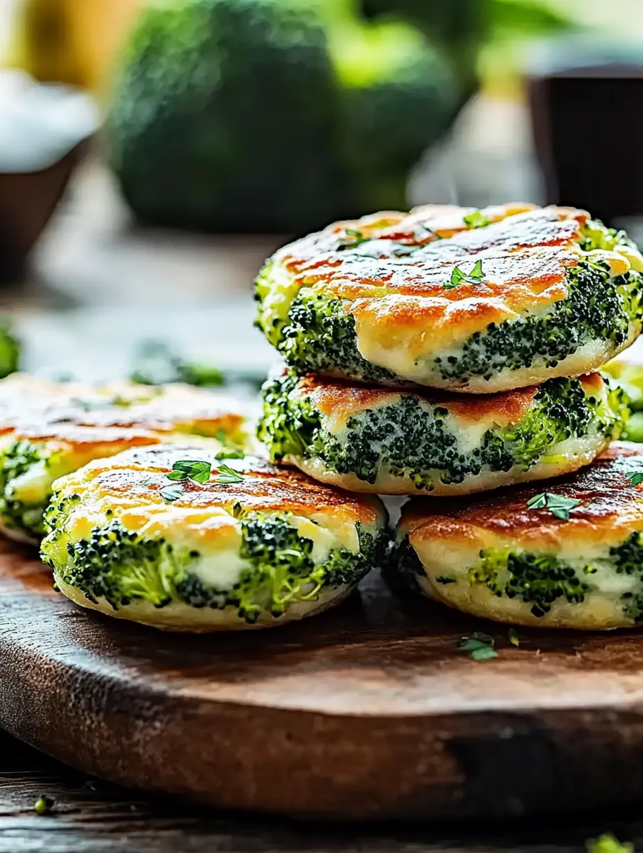 Galettes de Brocoli Croustillantes Maison