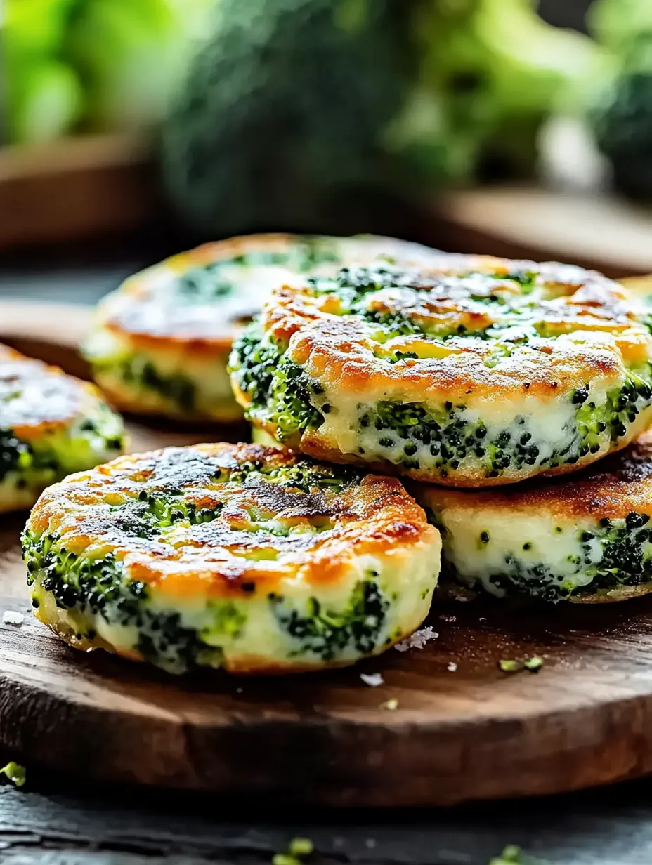 Savoureuses Galettes de Brocoli Dorées