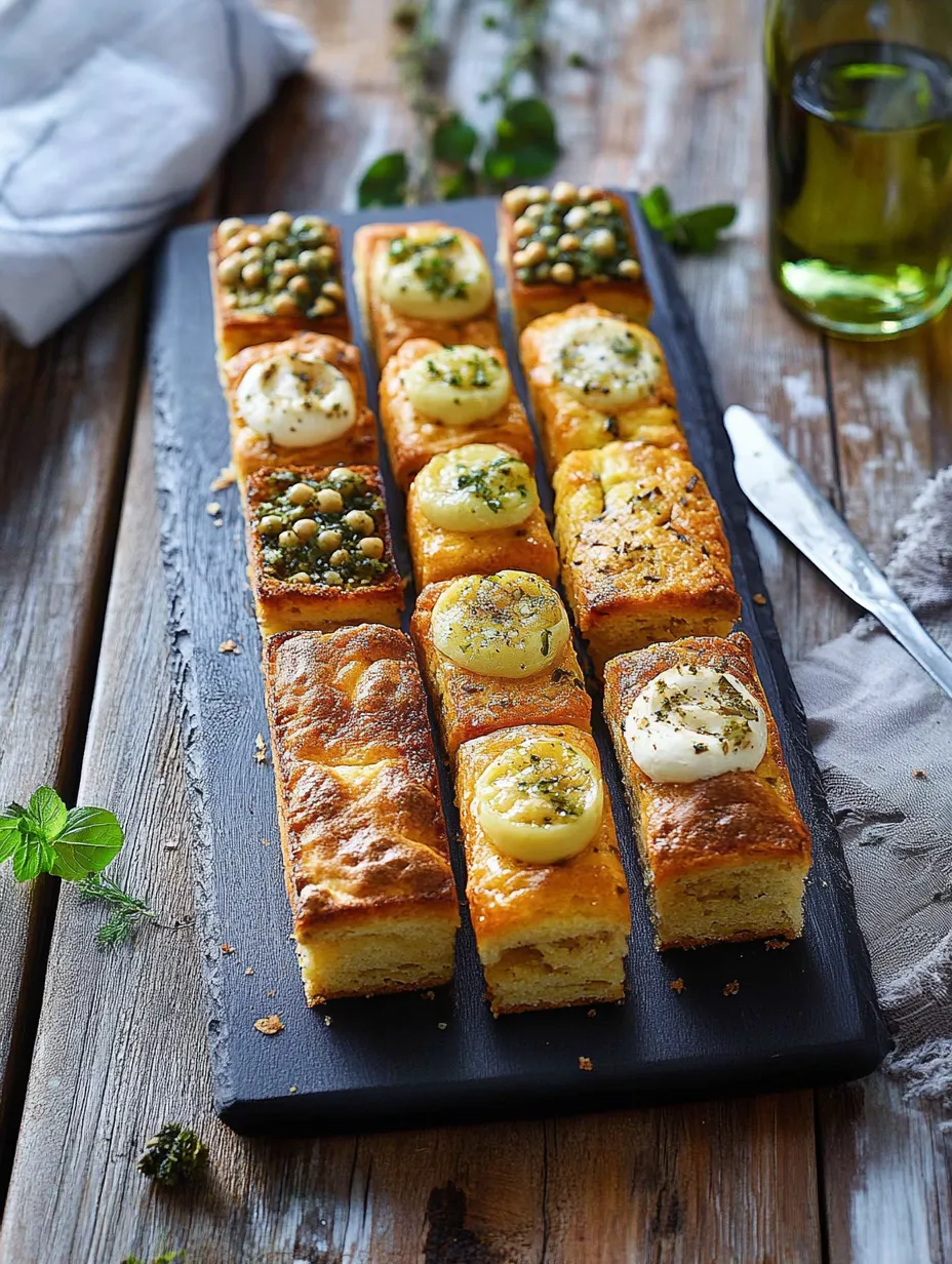 savoureux mini cakes variés pour apéro