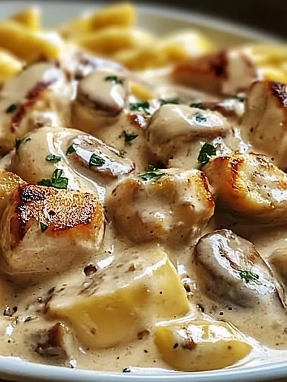 Savoureux Poulet Stroganoff Onctueux préparation simple