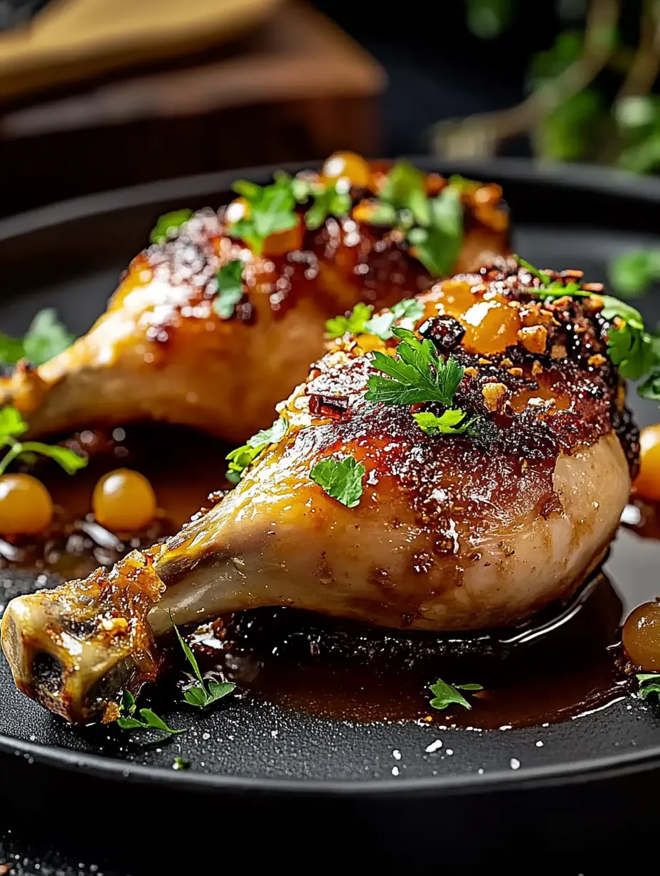 Délicieux Poulet Caramélisé Miel-Moutarde