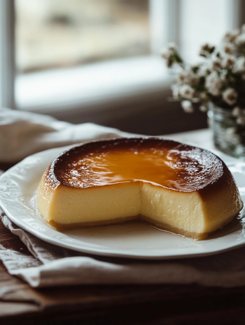 Flan parisien onctueux à la vanille
