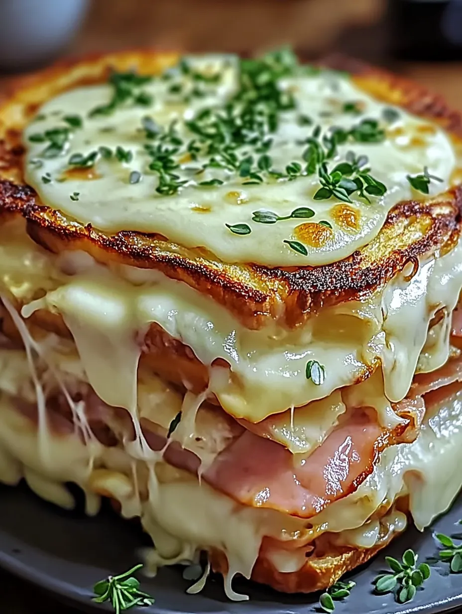 Recette Croque Monsieur Montagnard