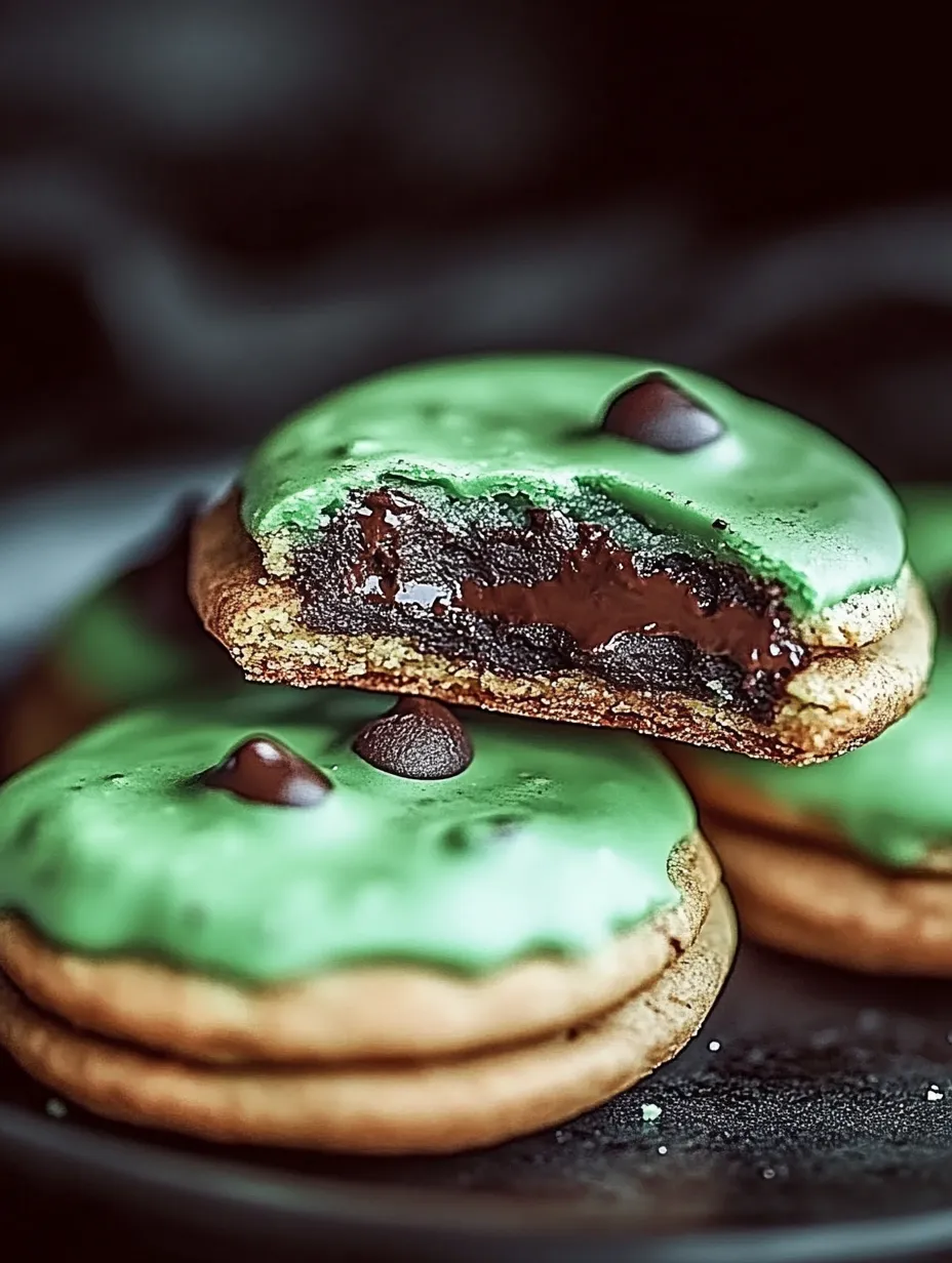 Délicieux Biscuits Menthe-Chocolat Maison