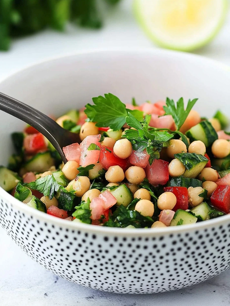 Salade de pois chiches