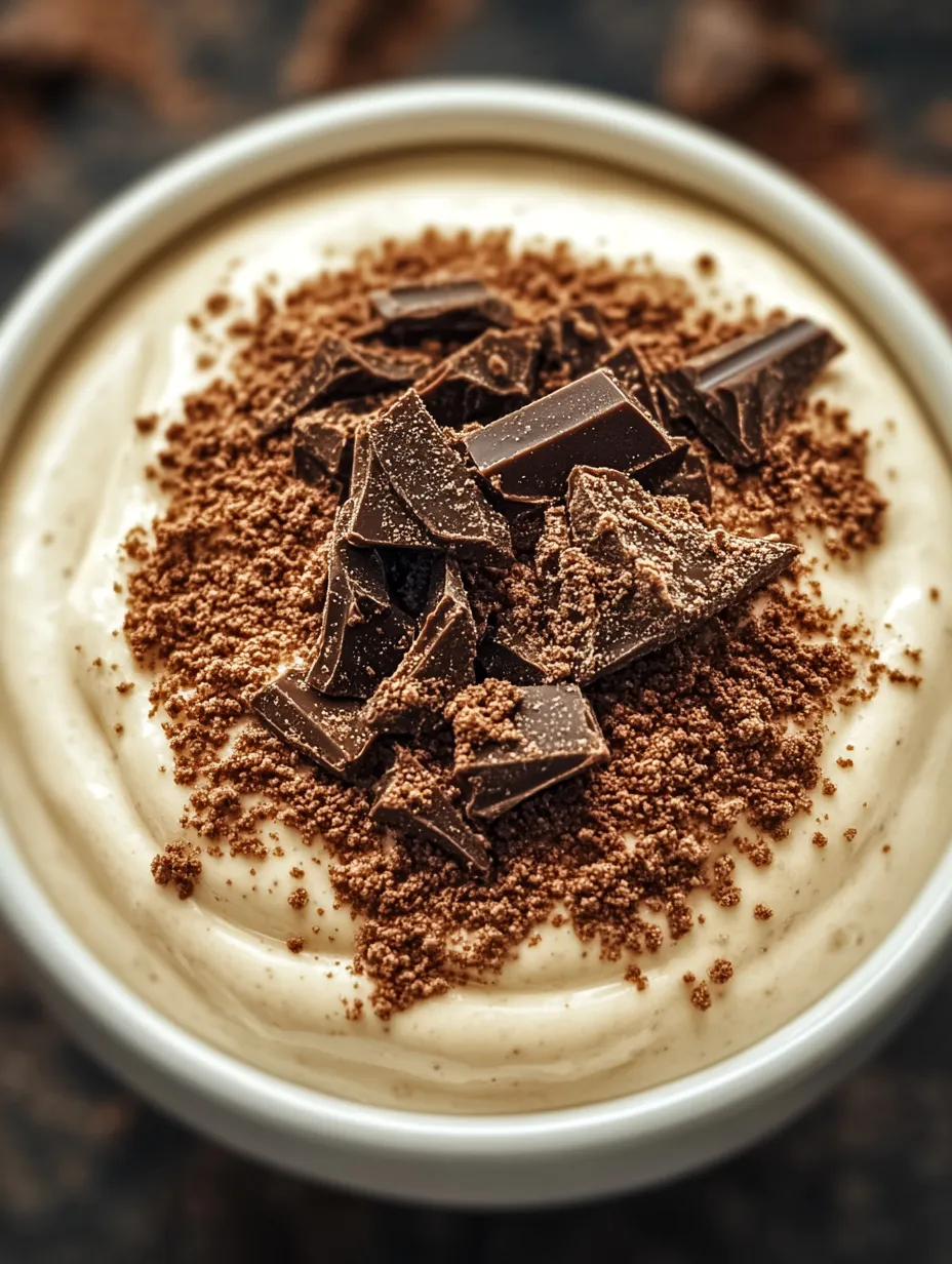 Crème choco café biscuits gourmande