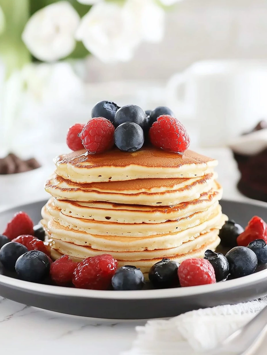 Savoureux Pancakes américains