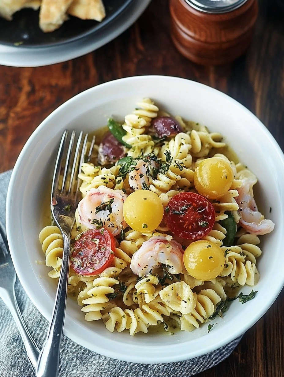 Salade de pâtes au thon
