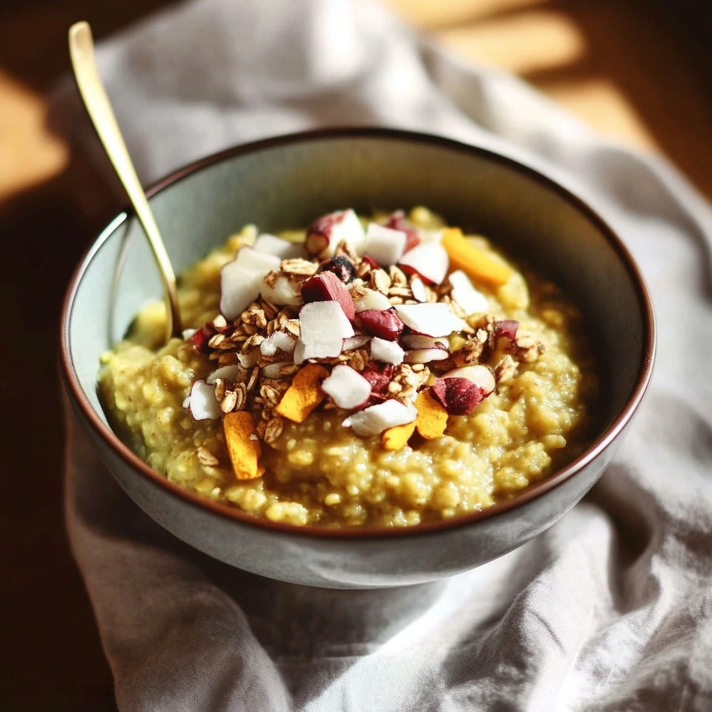 Bol de porridge ayurvédique pour un réveil plein de vitalité