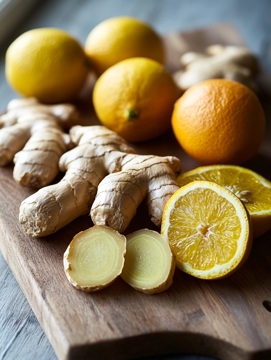 Ginger shot ingédients