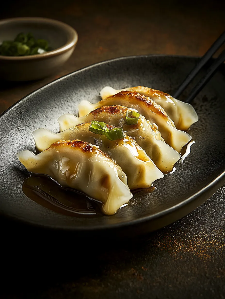 Préparation de Gyoza au Poulet