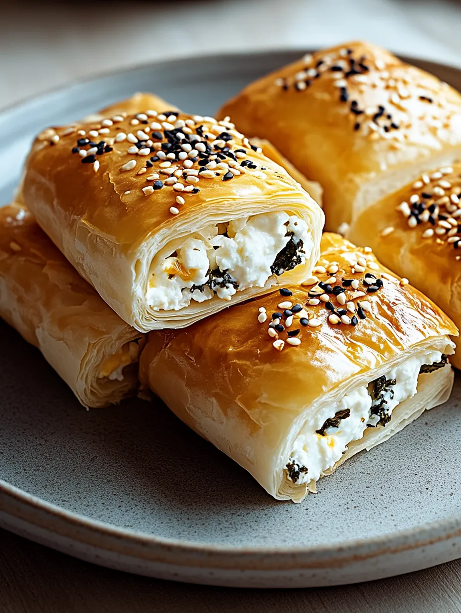Recette Des Bricks Roulés à la Feta