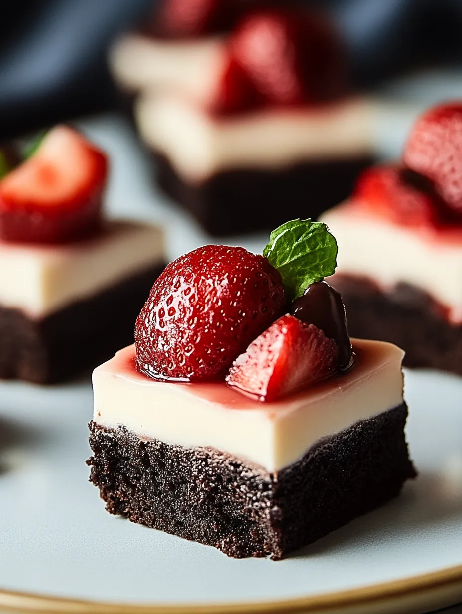 Délices Chocolatés Aux Fraises Fraîches