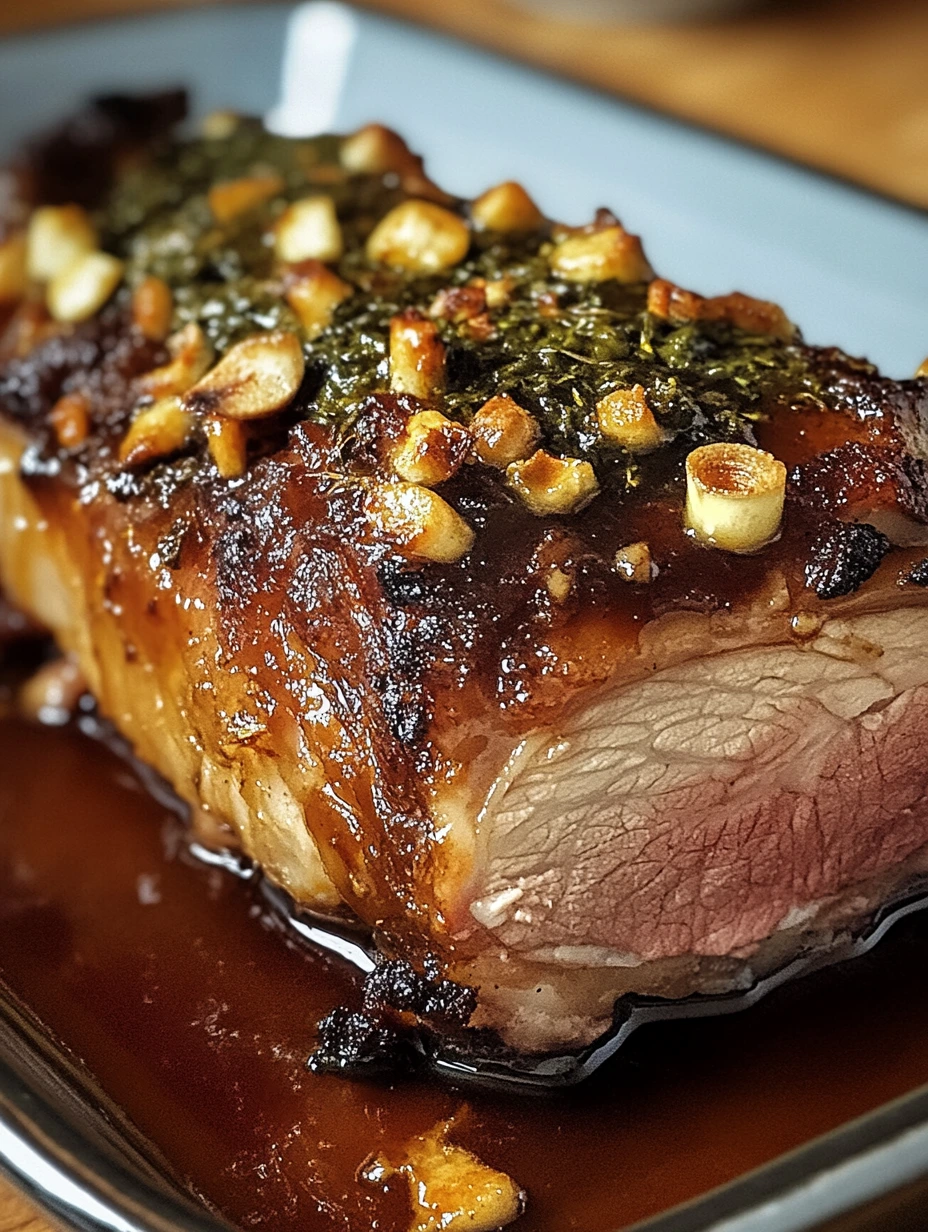 Épaule d'agneau confite miel recette