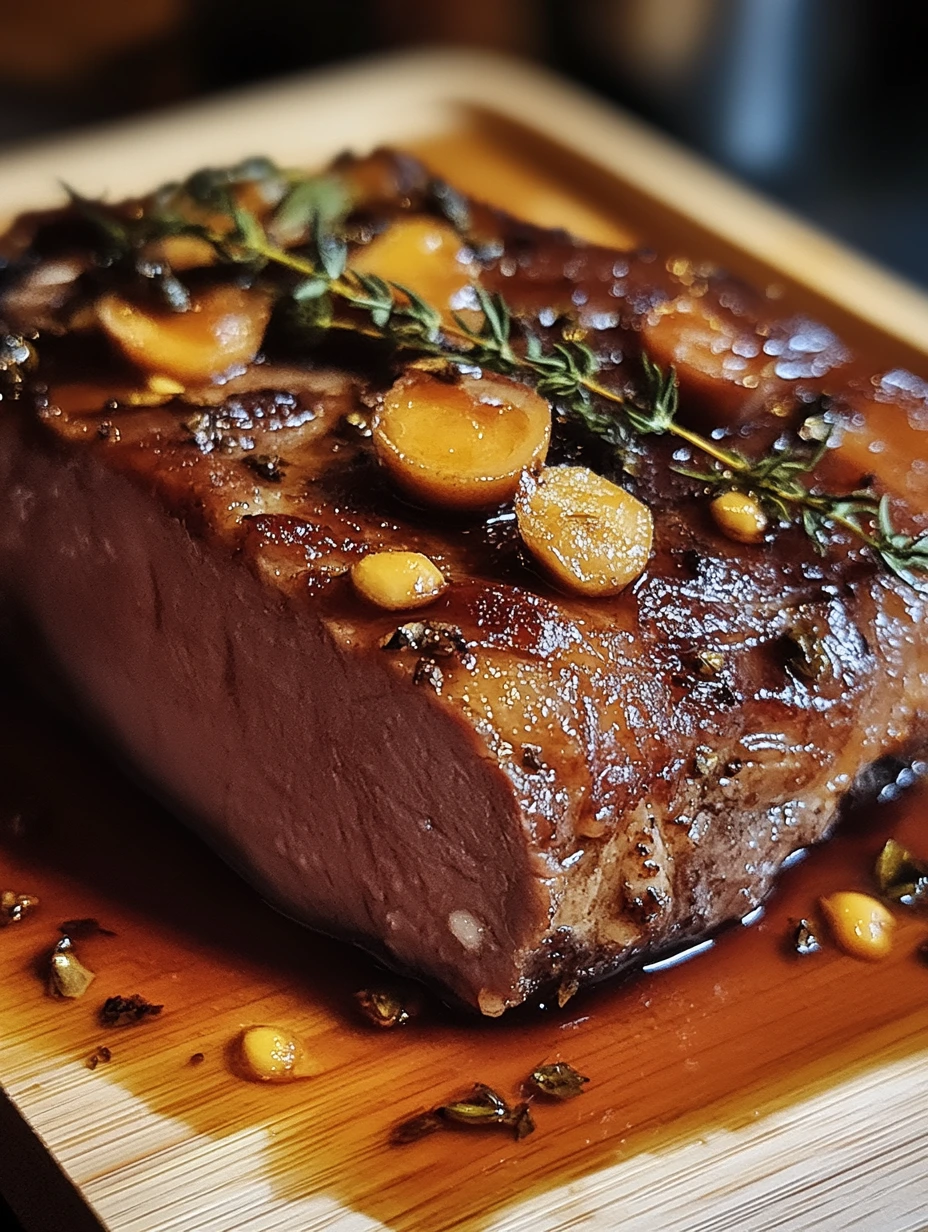 Épaule d'agneau confite miel délicieuse
