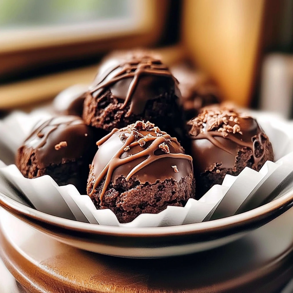 Truffes Brownie Faciles
