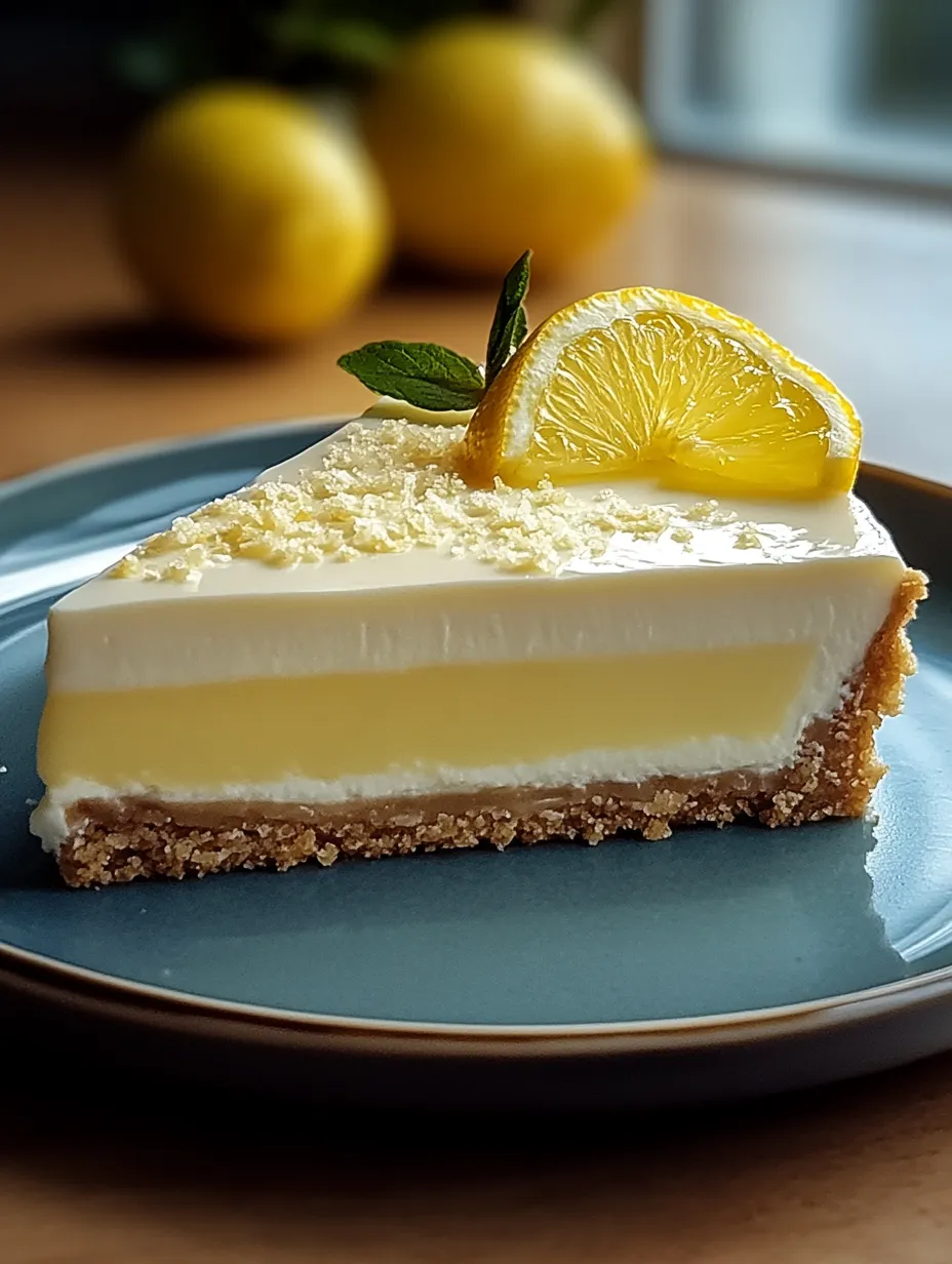 Cheesecake Citron Sans Cuisson Rapide