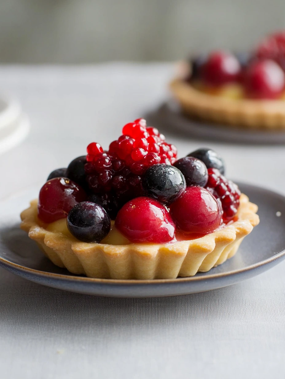 Tartelettes aux fruits rouges gourmandise