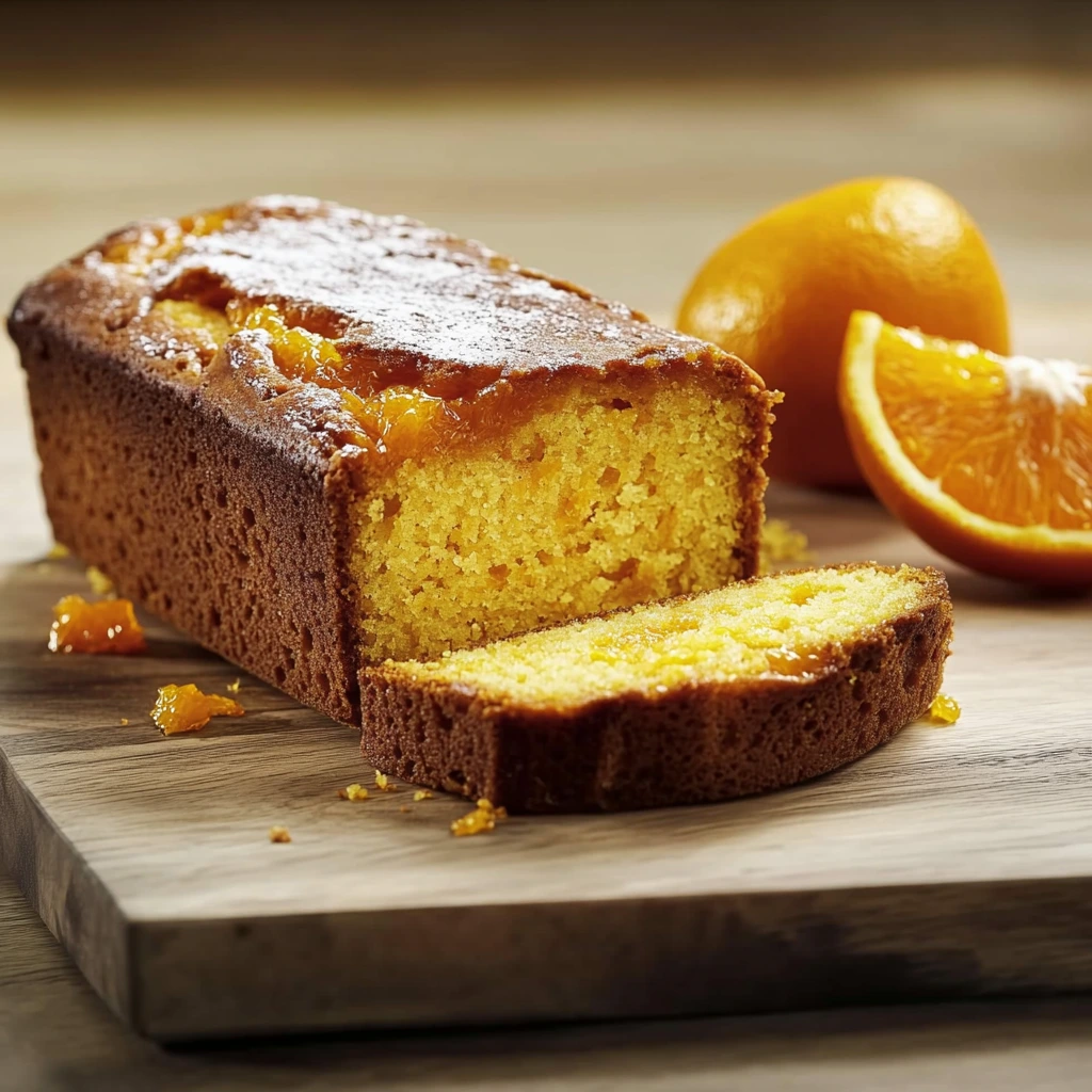 Gâteau orange très moelleux