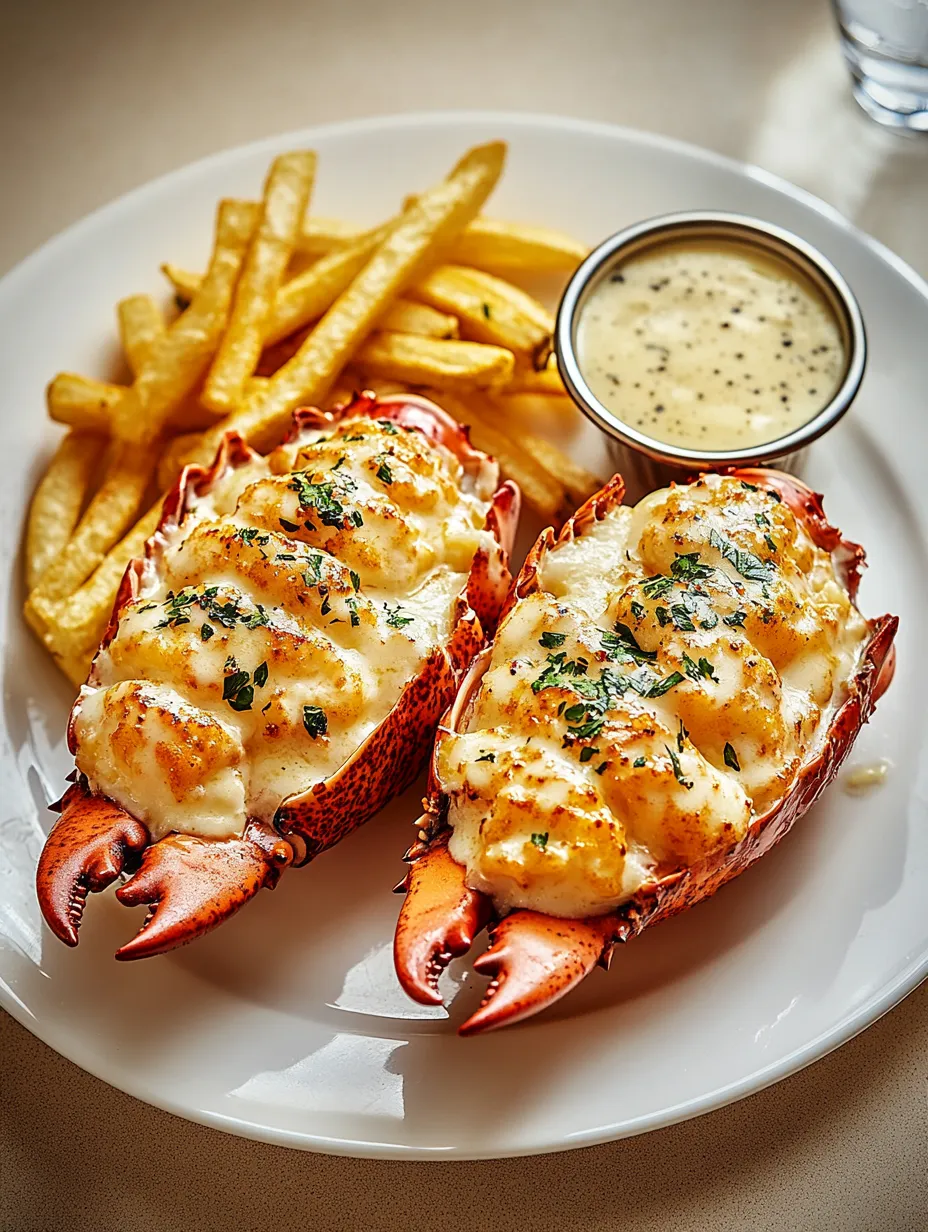 Préparer à la maison un Homard Thermidor avec frites croustillantes