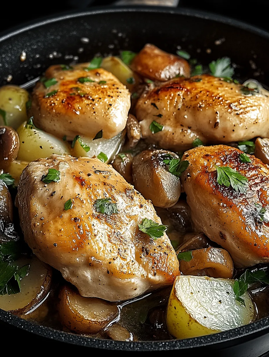 Savoureux Poulet Breton Maison