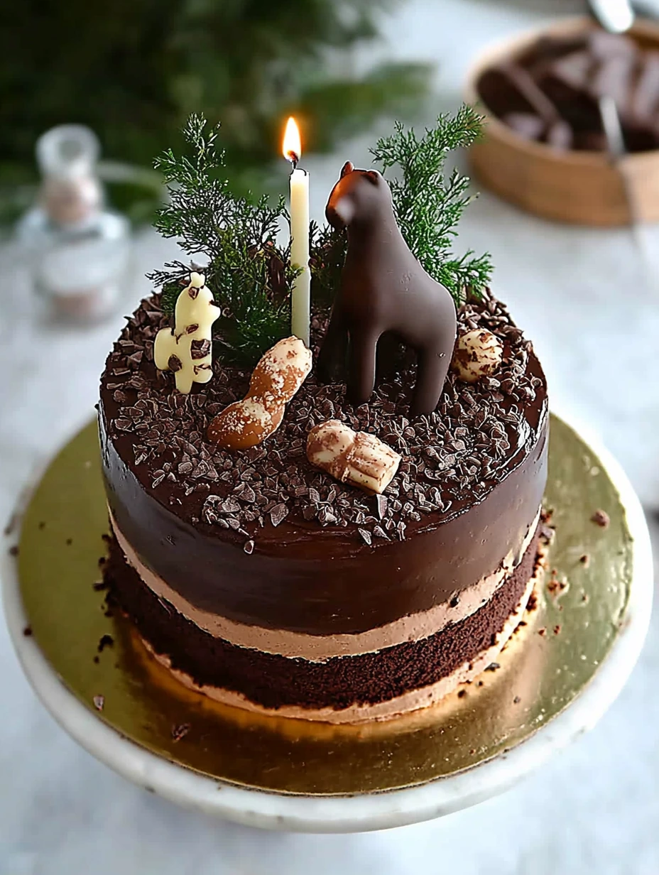 Layer cake au chocolat healthy, meilleur gateaux pour l'anniversaire de vos enfants