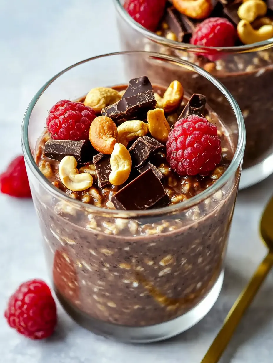 Flocons d'avoine au chocolat – simples, délicieux et sains