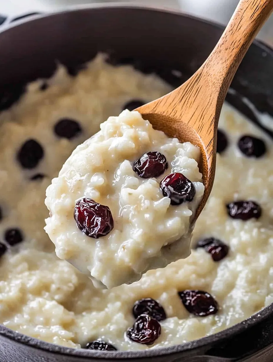 Riz au lait vanillé velouté
