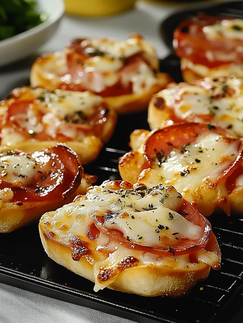 Petits Croques Pizza Möelleux et croquants, parfaite fusion franco-italienne