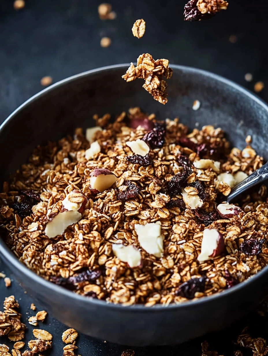 Granola au Pain d'Épices, petit déjeuner pour bien commencer la journée