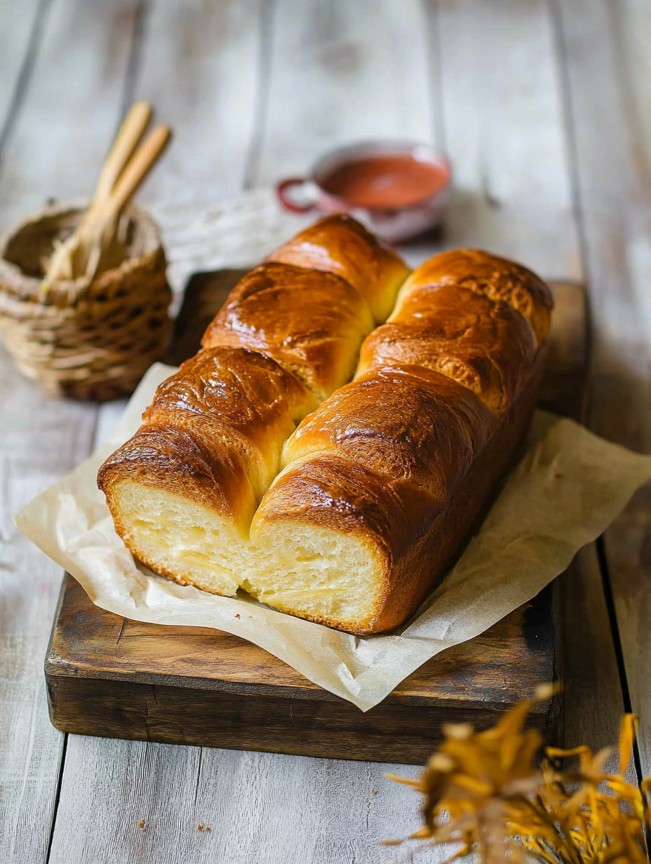 Brioche au beurre, fait maison