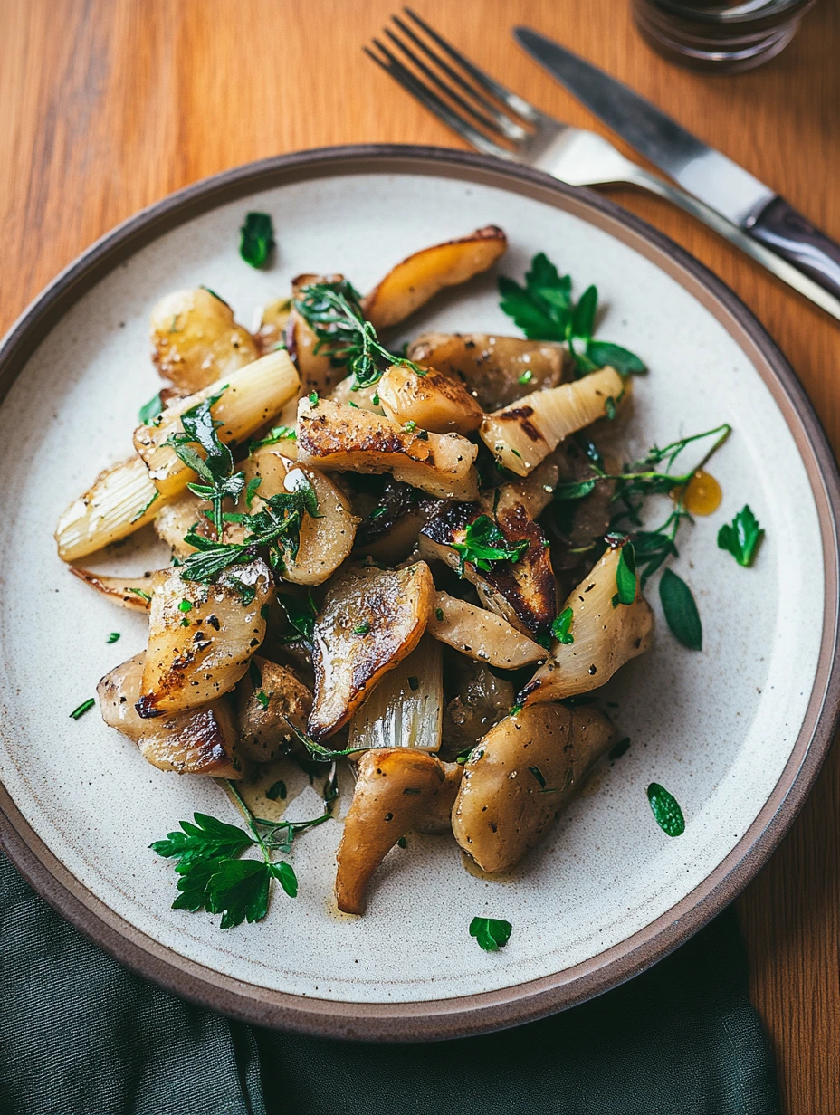 Pleurotes sautés à la poêle, recette rapide