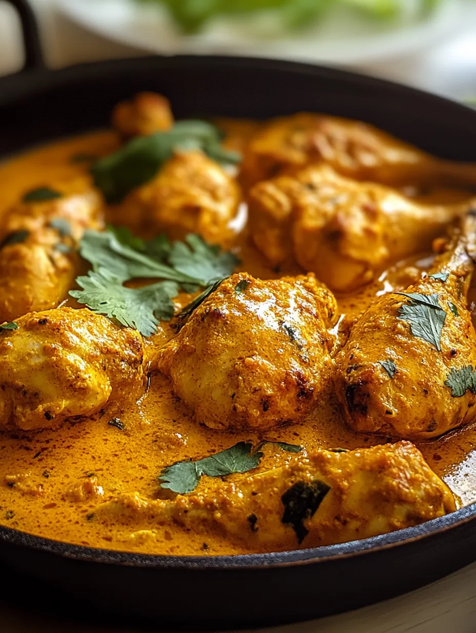 Aiguillettes de poulet au curry, un plat savoureux et rapide avec sauce onctueuse au lait de coco.