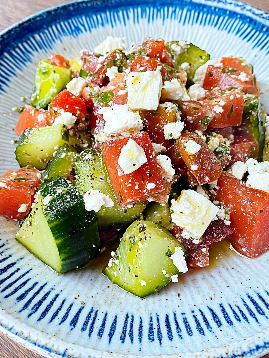 Salade grecque, recette méditerranéenne