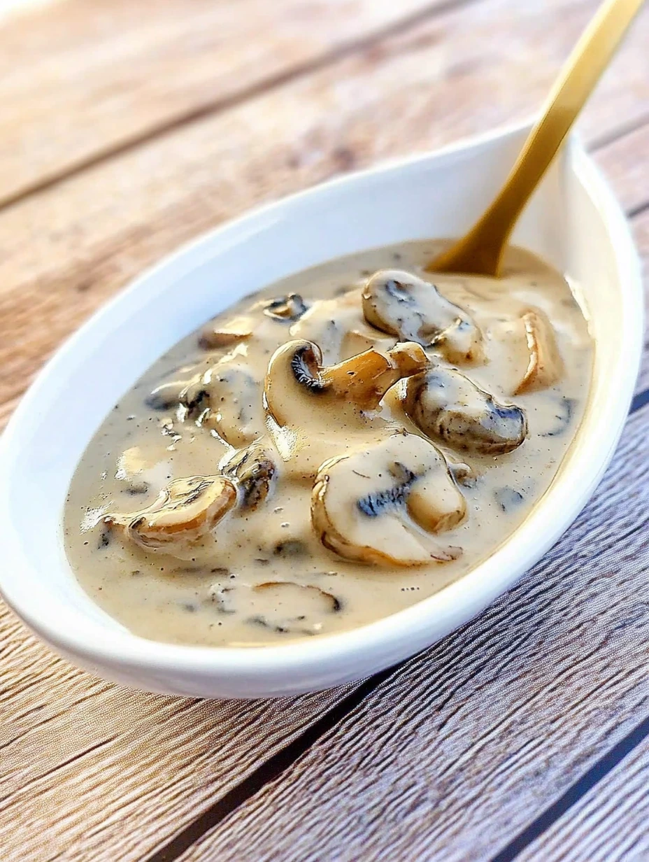 Sauce aux champignons de Paris, recette rapide