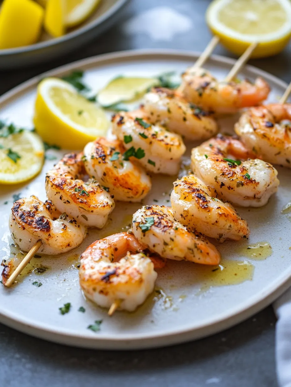 Gambas grillées au beurre d'ail et persil - prêt à servir en vingt minutes