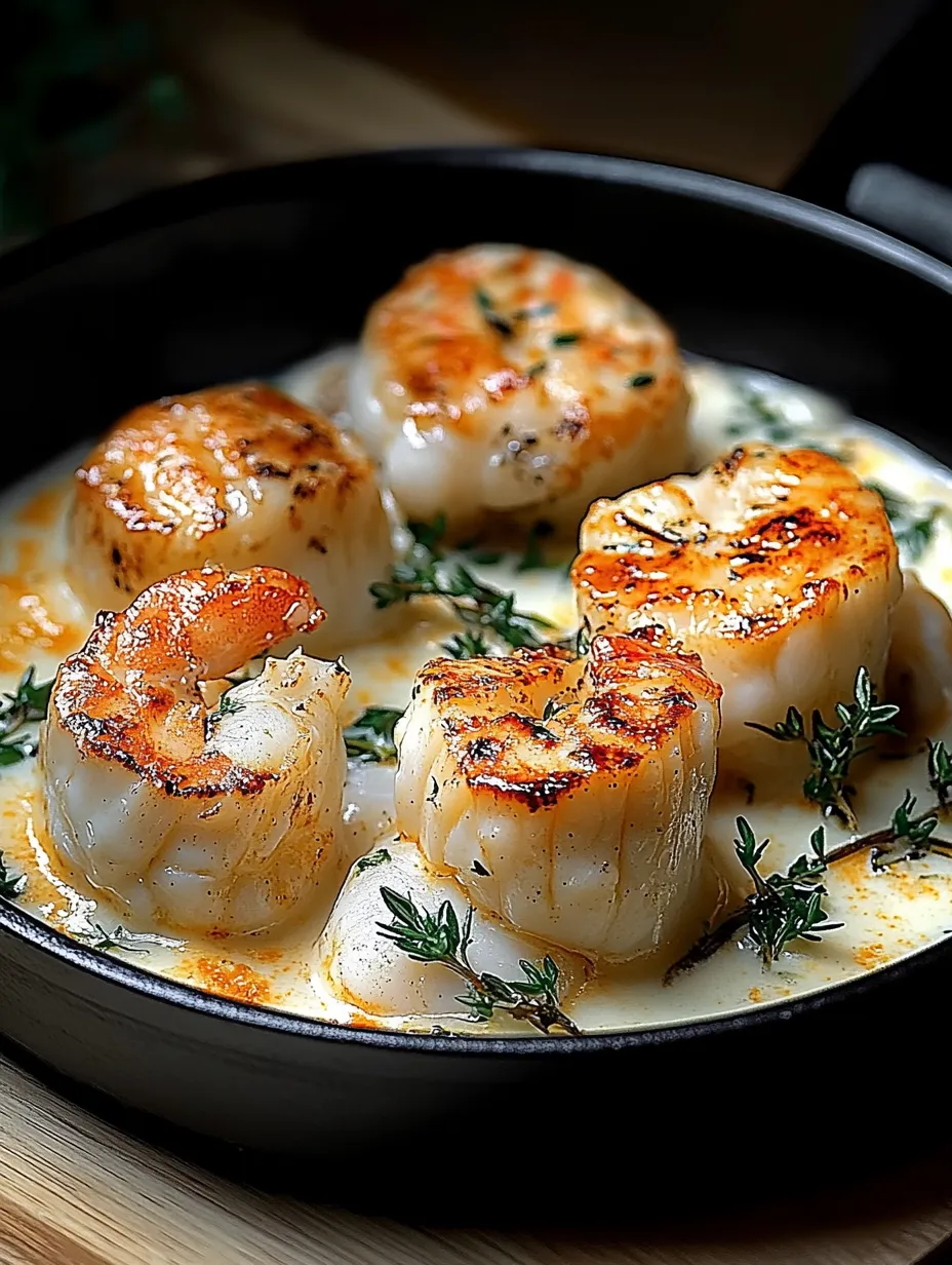 Cassolette Océane Crémeuse avec poisson et crevettes bien crémeuses