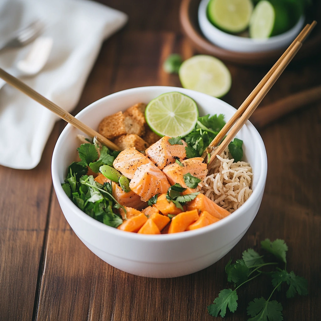 Bo Bun au saumon