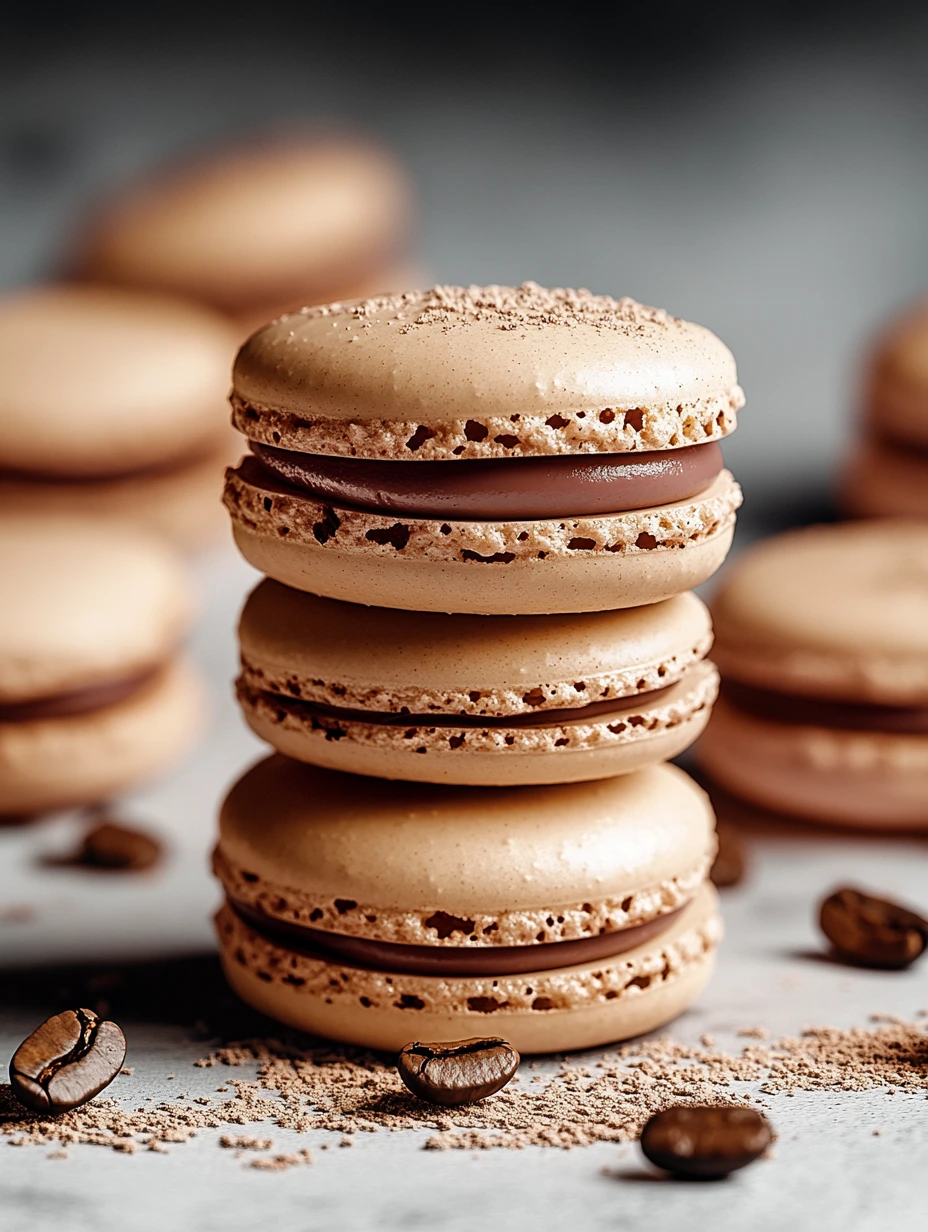 Macarons Moka