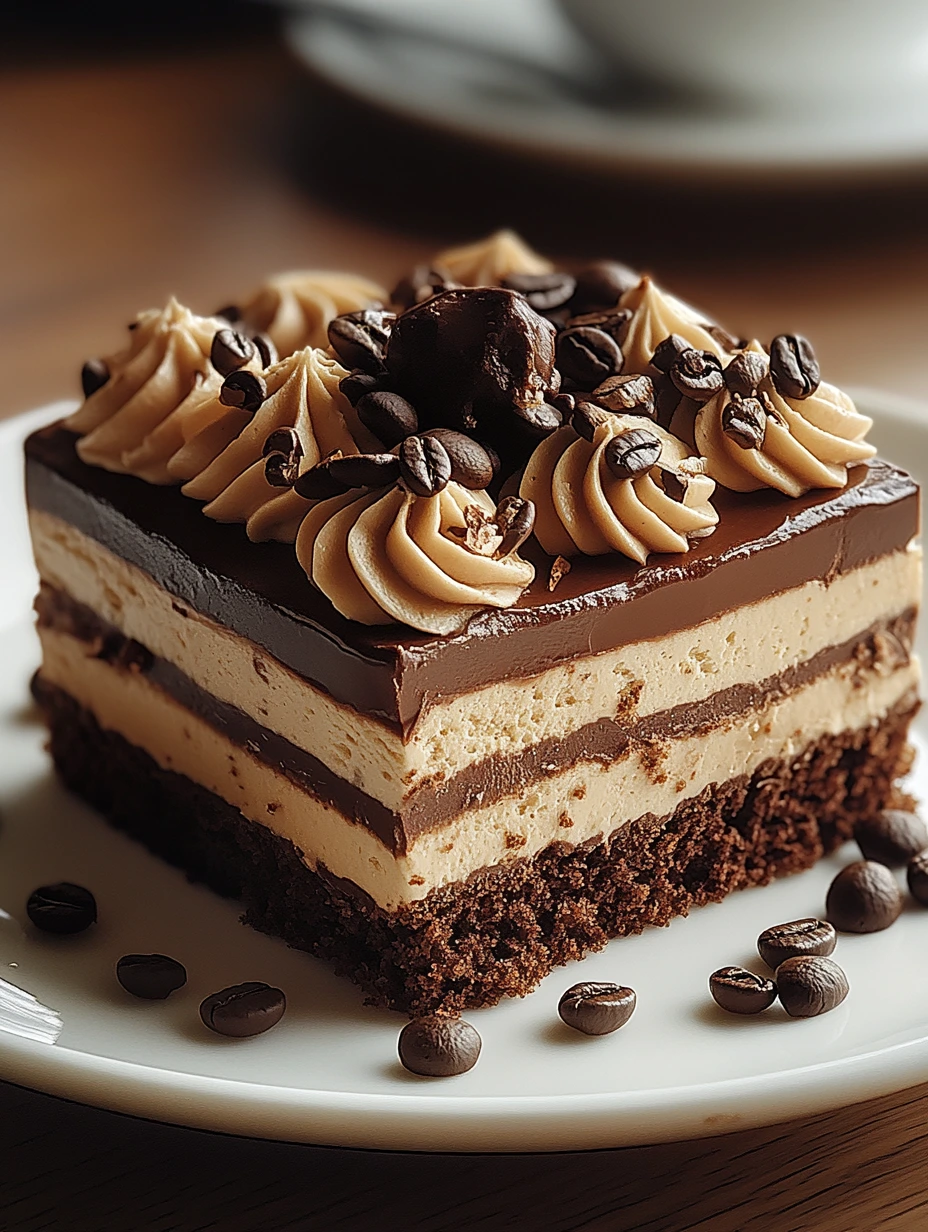 Chocolat – Espresso Dacquoise