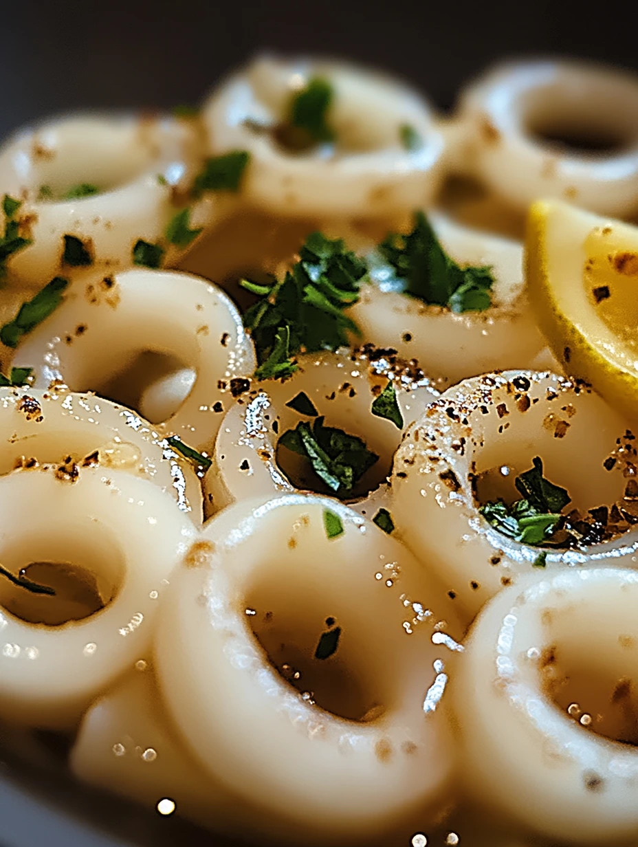 Calamars Sautés Persil, recette rapide