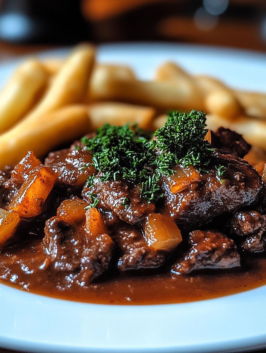 Carbonnade Flamande, plat belge