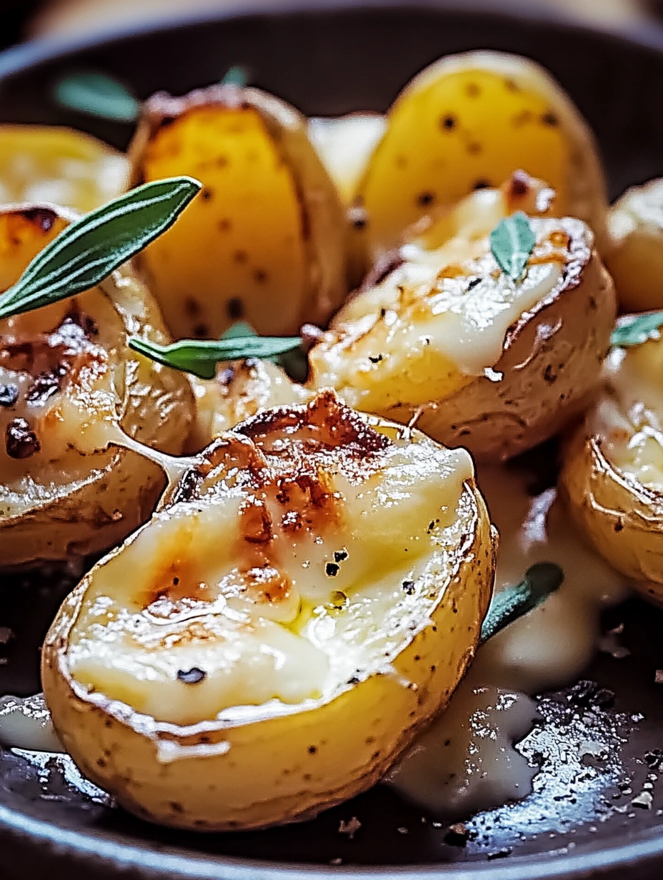 Délicieuses pommes de terre au Brie