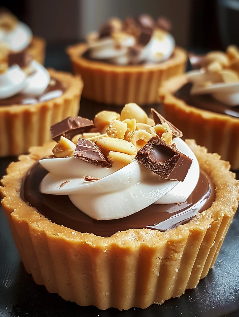 Tartelettes Vanille noix Chocolat