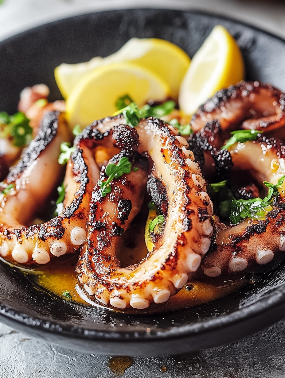 Pieuvre Grillée, facile et rapide