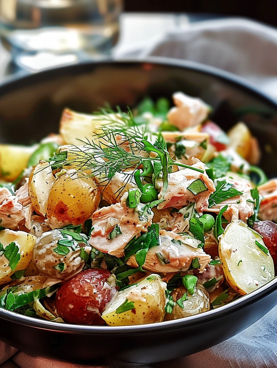 Salade Pommes Terre et Thon