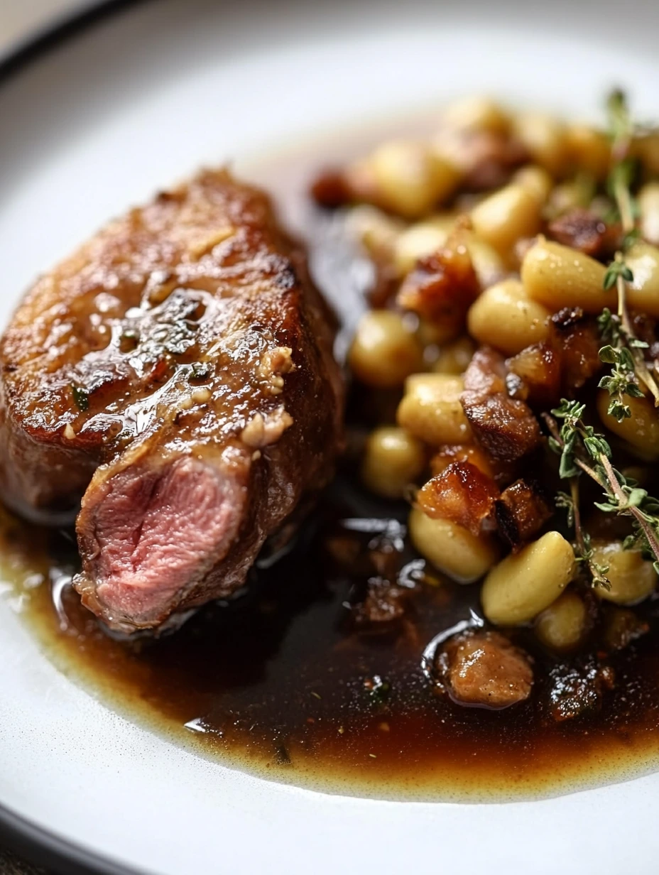 Souris d'agneau confites