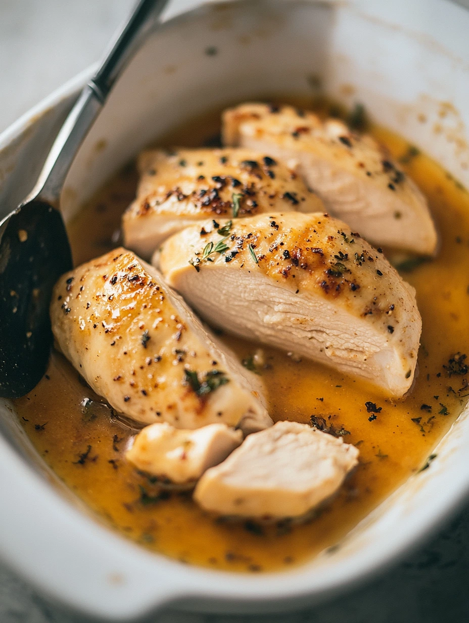 Blanc de Poulet au four tendre et juteux