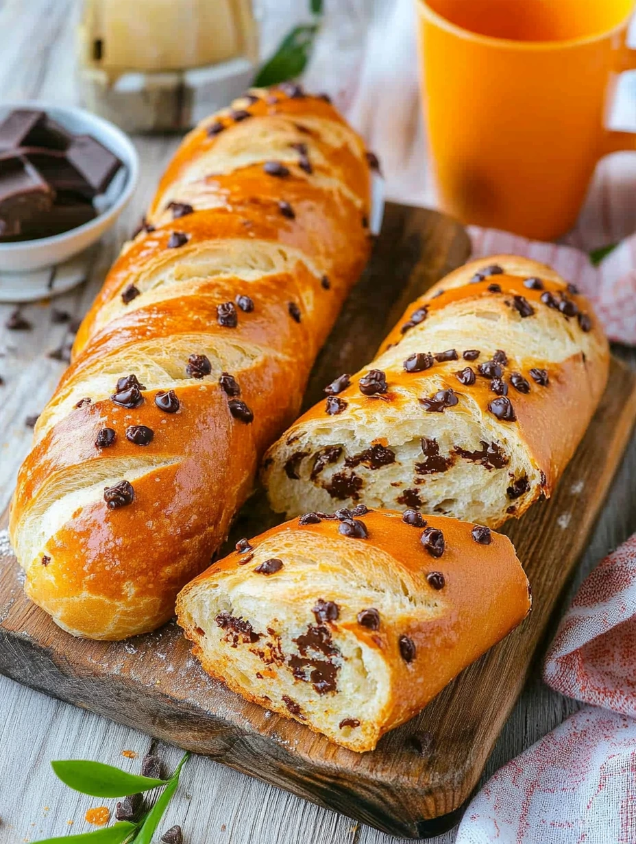 Baguettes viennoises chocolat healthy